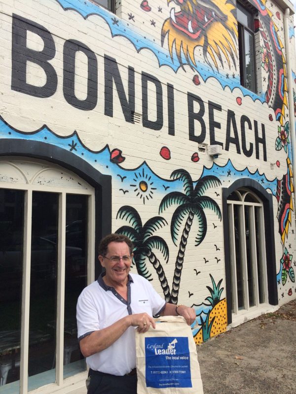 #Leaderbagontour at Bondi Beach, Sydney