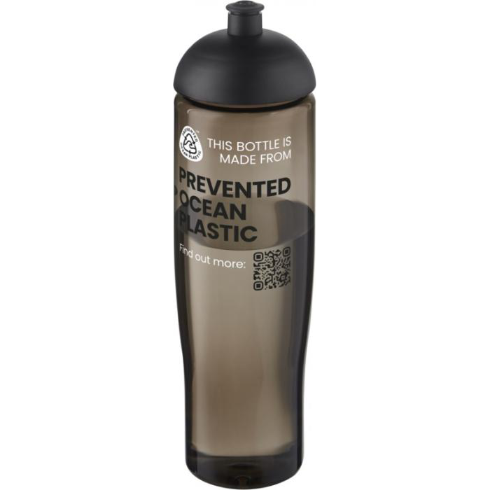 H2O Active® Eco Tempo 700 ml dome lid sport bottle - Black