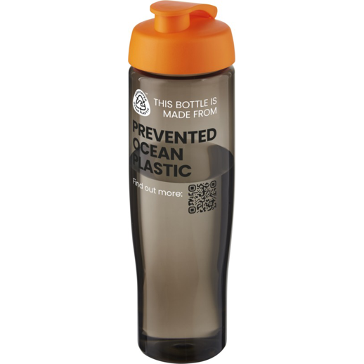 H2O Active® Eco Tempo 700 ml flip lid sport bottle - Orange