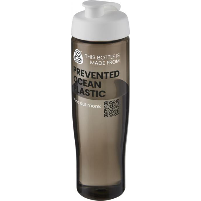 H2O Active® Eco Tempo 700 ml flip lid sport bottle - White