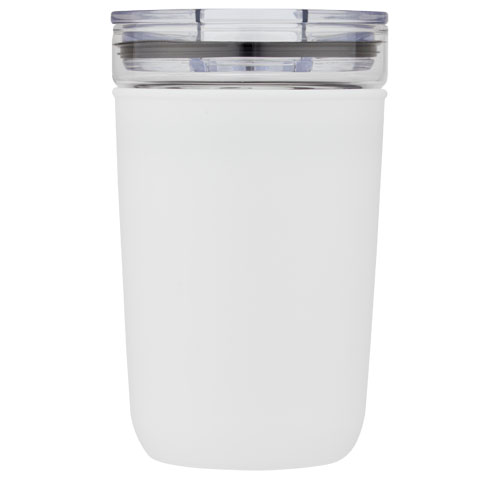 Bello 420 ml glass tumbler with recycled plastic outer wall