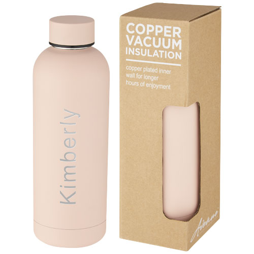 Spring 500 ml copper vacuum insulated bottle