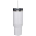 Melbourne 1200 ml RCS certified insulated tumbler with straw