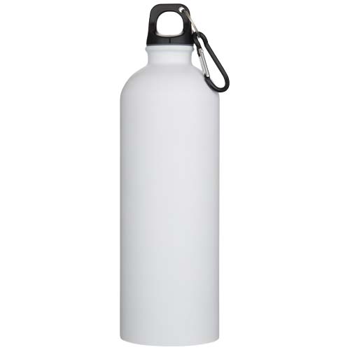 Oregon 750 ml matte RCS recycled single wall stainless steel water bottle with carabiner