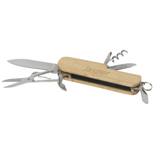 Richard 7-function wooden pocket knife