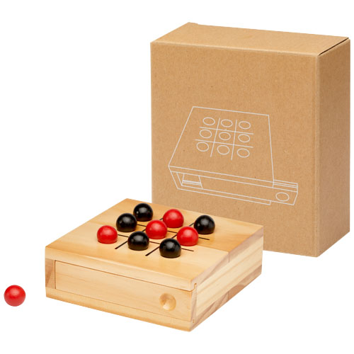 Strobus wooden tic-tac-toe game