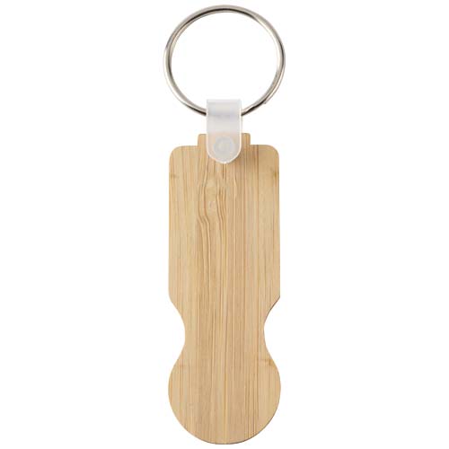 Ronan bamboo trolley keychain