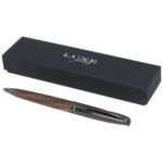 Loure wood barrel ballpoint pen (black ink)