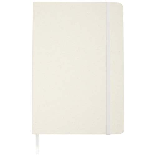 Bass A5 recycled hard cover notebook with lined pages
