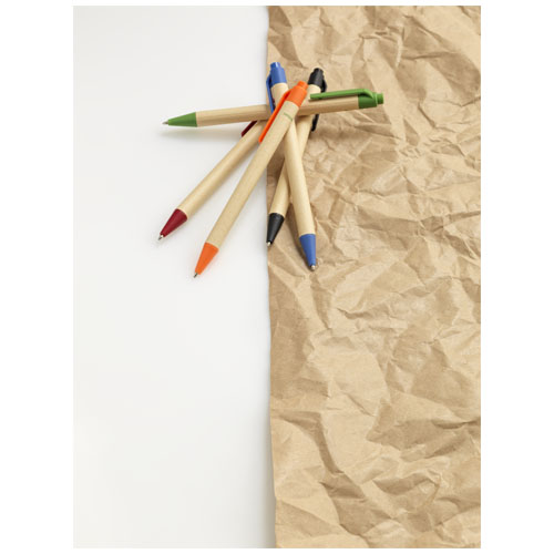 Berk recycled carton and corn plastic ballpoint pen (black ink)