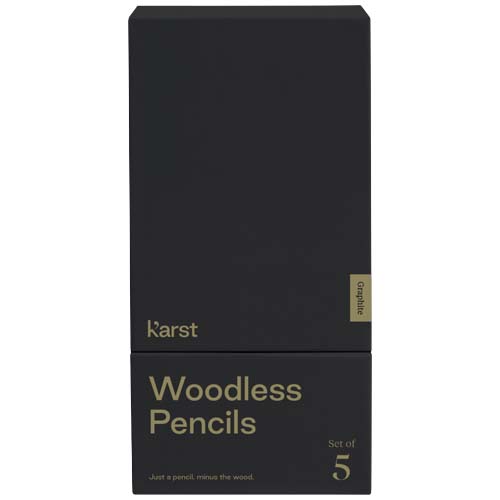 Karst® 5-pack 2B woodless graphite pencils