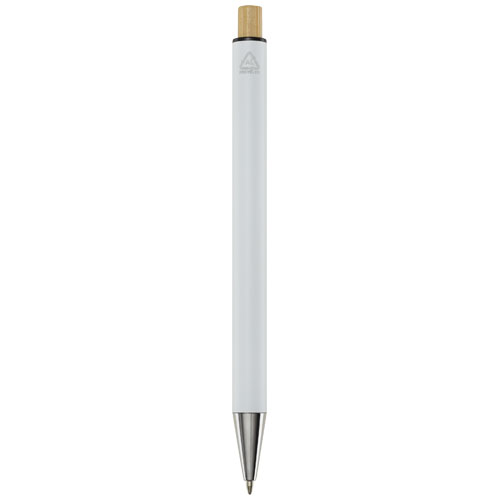 Cyrus recycled aluminium ballpoint pen (blue ink)