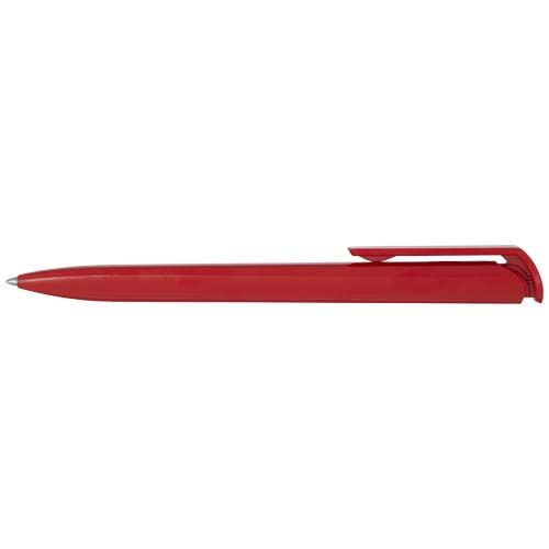 Lucia recycled plastic ballpoint pen (blue ink)