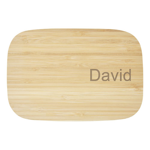 Tite 700 ml stainless steel lunch box with bamboo lid