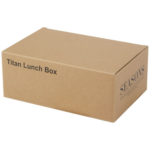 Titan 750 ml recycled stainless steel lunch box