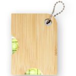 Levo bamboo bottle opener with level