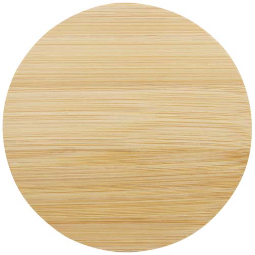 Lenora 250 ml glass cup with bamboo lid