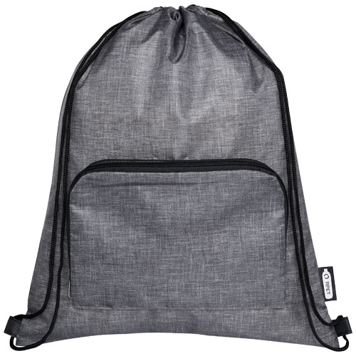 Ash recycled foldable drawstring bag 7L