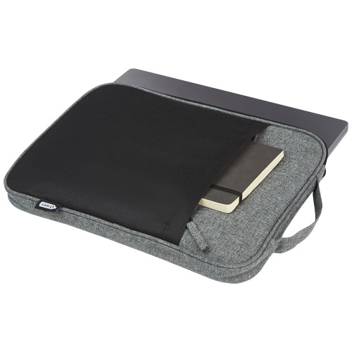 Reclaim 14" GRS recycled two-tone laptop sleeve 2.5L