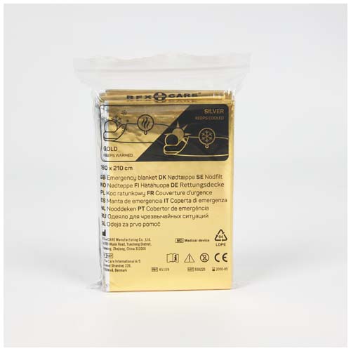 Frederik 2-function emergency blanket