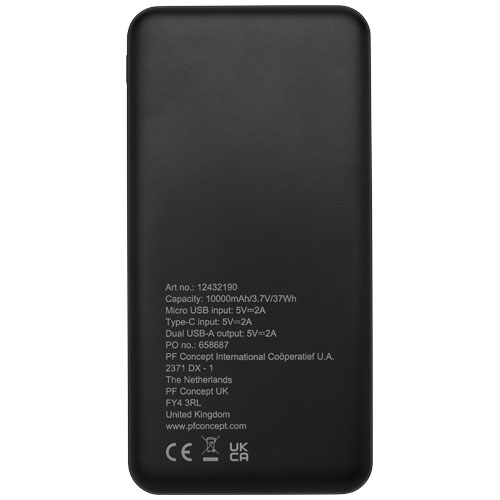 Loop 10.000 mAh recycled plastic power bank - Image 3