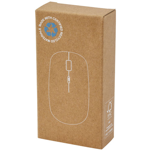 Menlo RCS recycled plastic wireless mouse