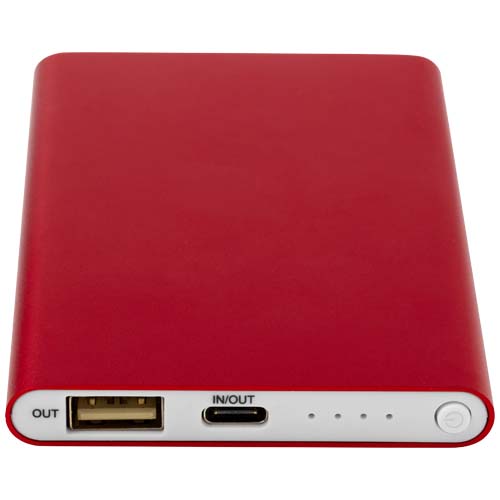 Pep 4000 mAh Type-C recycled aluminium power bank - Image 4