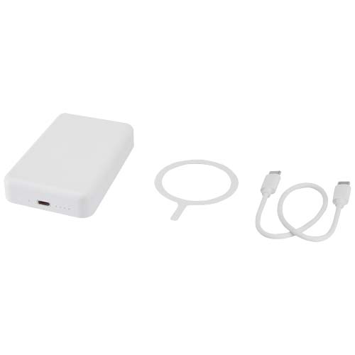 Acrab 10.000 mAh 15W magnetic wireless power bank with 20W PD - made from recycled plastic