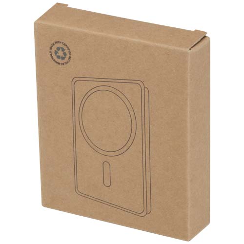 Acrab 10.000 mAh 15W magnetic wireless power bank with 20W PD - made from recycled plastic