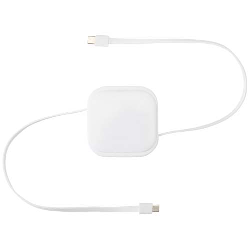 Gloas 5-in-1 recycled retractable data sync and 100W fast charge cable with smartphone tool kit