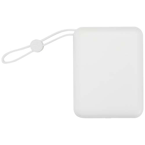 Acrux 10.000 mAh 35W tablet power bank with built in Type-C cable - made from recycled plastic
