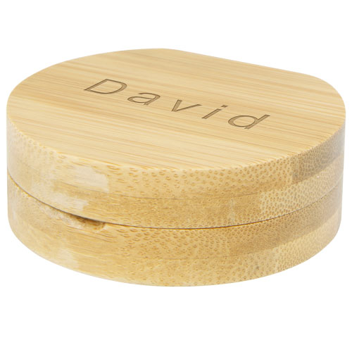 Afrodit bamboo pocket mirror