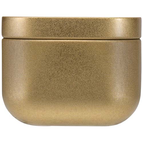 Tindra square tin candle with vanilla aroma