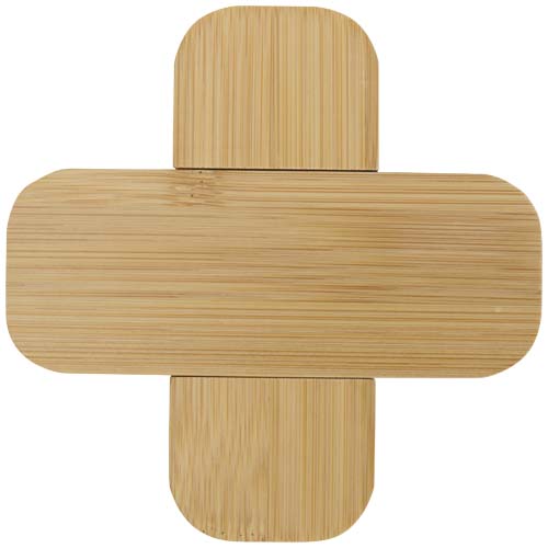 Croc bamboo trivet - small