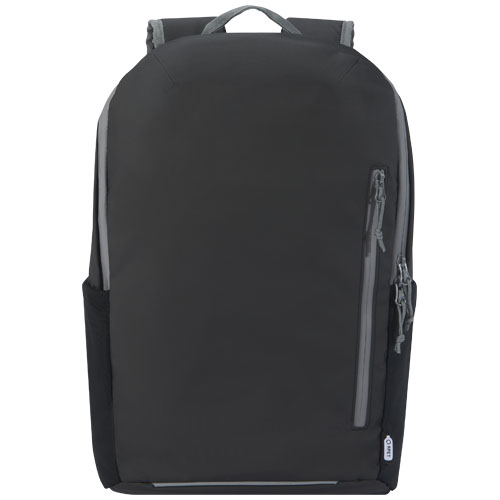 Aqua 15" GRS recycled water resistant laptop backpack 21L