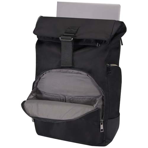 Rhine 15” GRS recycled rolltop backpack 18L