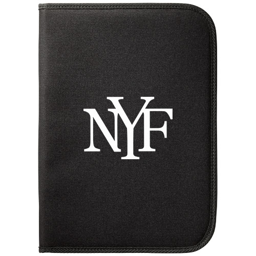 Berkely A4 zippered portfolio