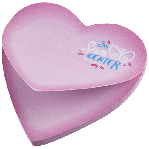 Sticky-Mate® heart-shaped recycled sticky notes