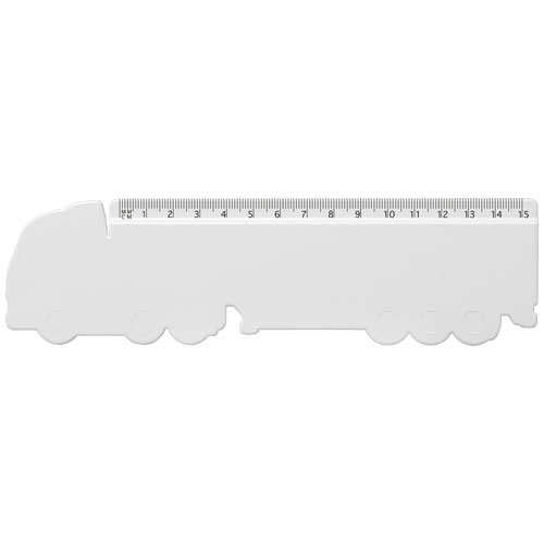 Tait 15 cm lorry-shaped recycled plastic ruler