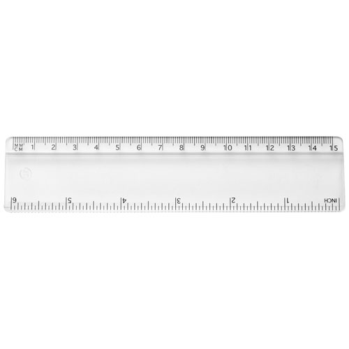 Renzo 15 cm plastic ruler