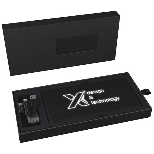 SCX.design P30 8000 mAh light-up solar power bank