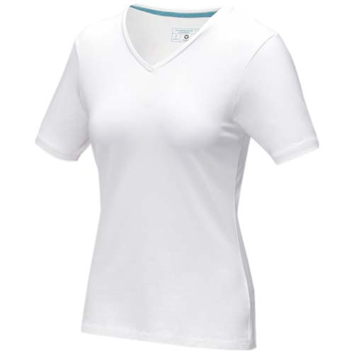 Kawartha short sleeve women's organic v-neck t-shirt