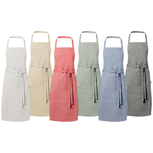P166 Pheebs Recycled Cotton Apron - Image 4