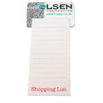P082 Shopping List Fridge Magnet