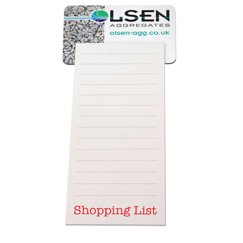 P082 Shopping List Fridge Magnet