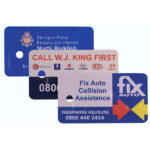 P035 Mini Plastic Key Fobs