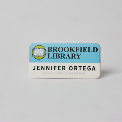 P078 Recycled Essential Name Badge