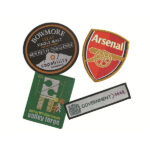 P077 50mm Woven Badges