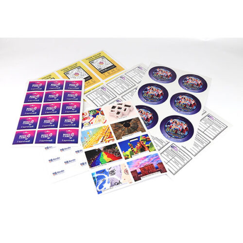 P076 A4 Vinyl Sticker Sheet