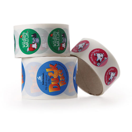 P076 Paper Sticker Roll - 50mm